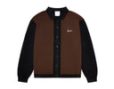 Knit Button Up Sweater Black/Espresso thumbnail image