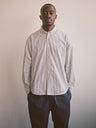 BLAIR STRIPED POPLIN SHIRT WHITE thumbnail image