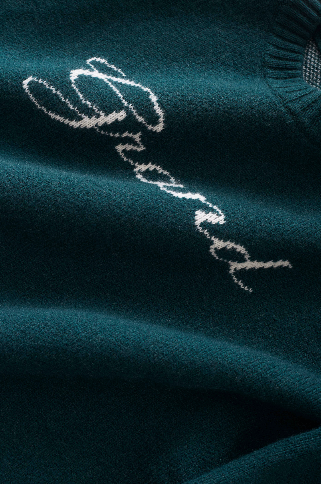 Italian Cashmere/Virgin Wool Sweater Forest