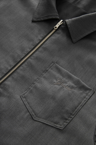 【定価11万】postelegant fine wool rever shirt fit=scale-down,w=1200