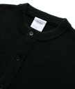 KNIT BUTTON UP SWEATER EMERALD thumbnail image