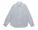 BLAIR STRIPED POPLIN SHIRT WHITE thumbnail image