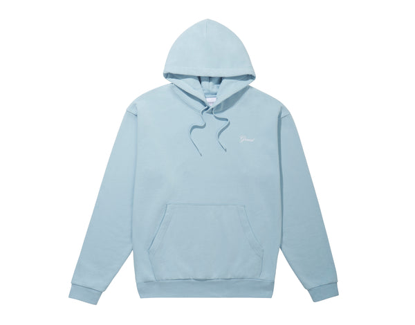 Grand Script Hoodie Pale Blue