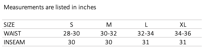 sizechart