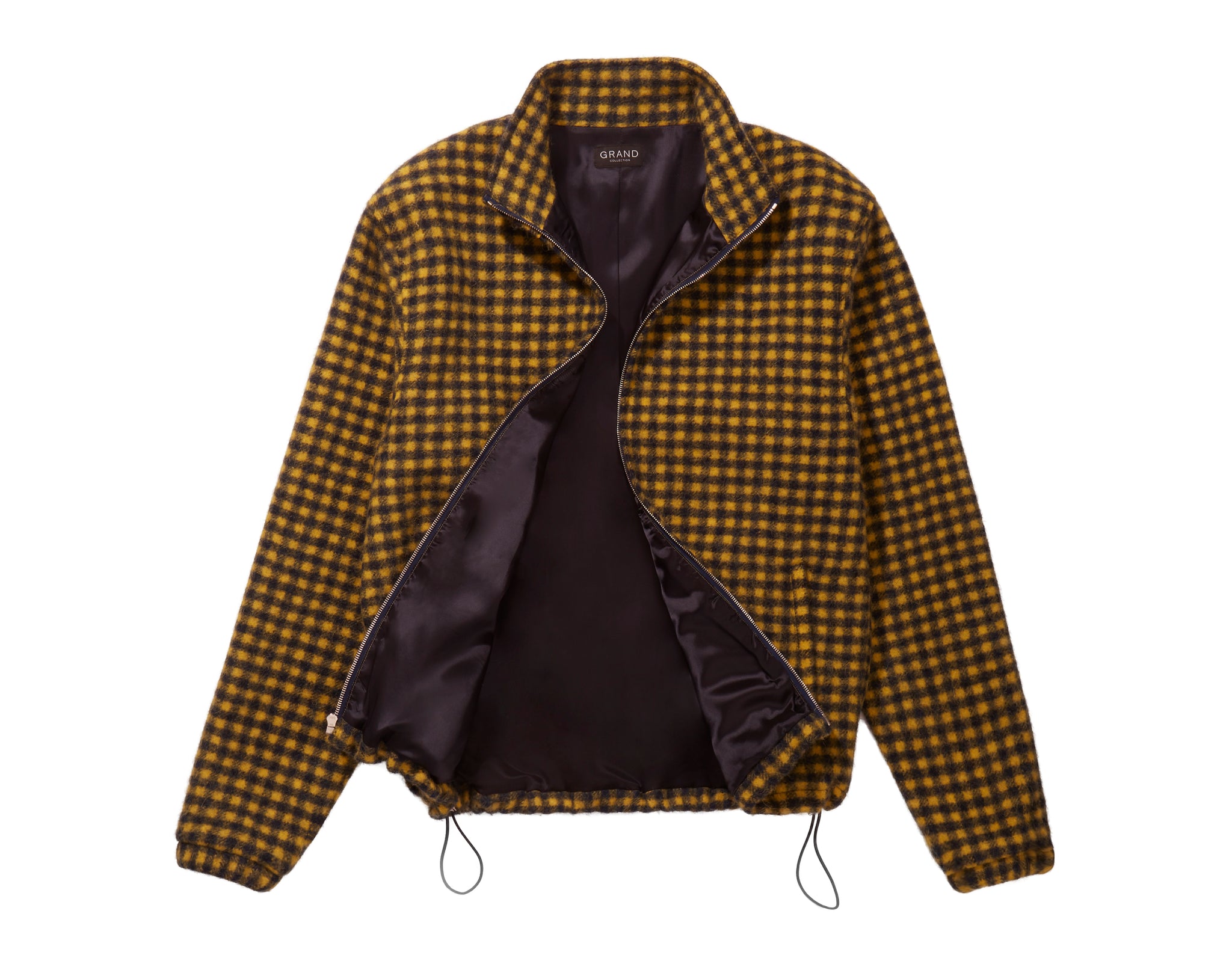 ITALIAN ALPACA WOOL TRACK JACKET