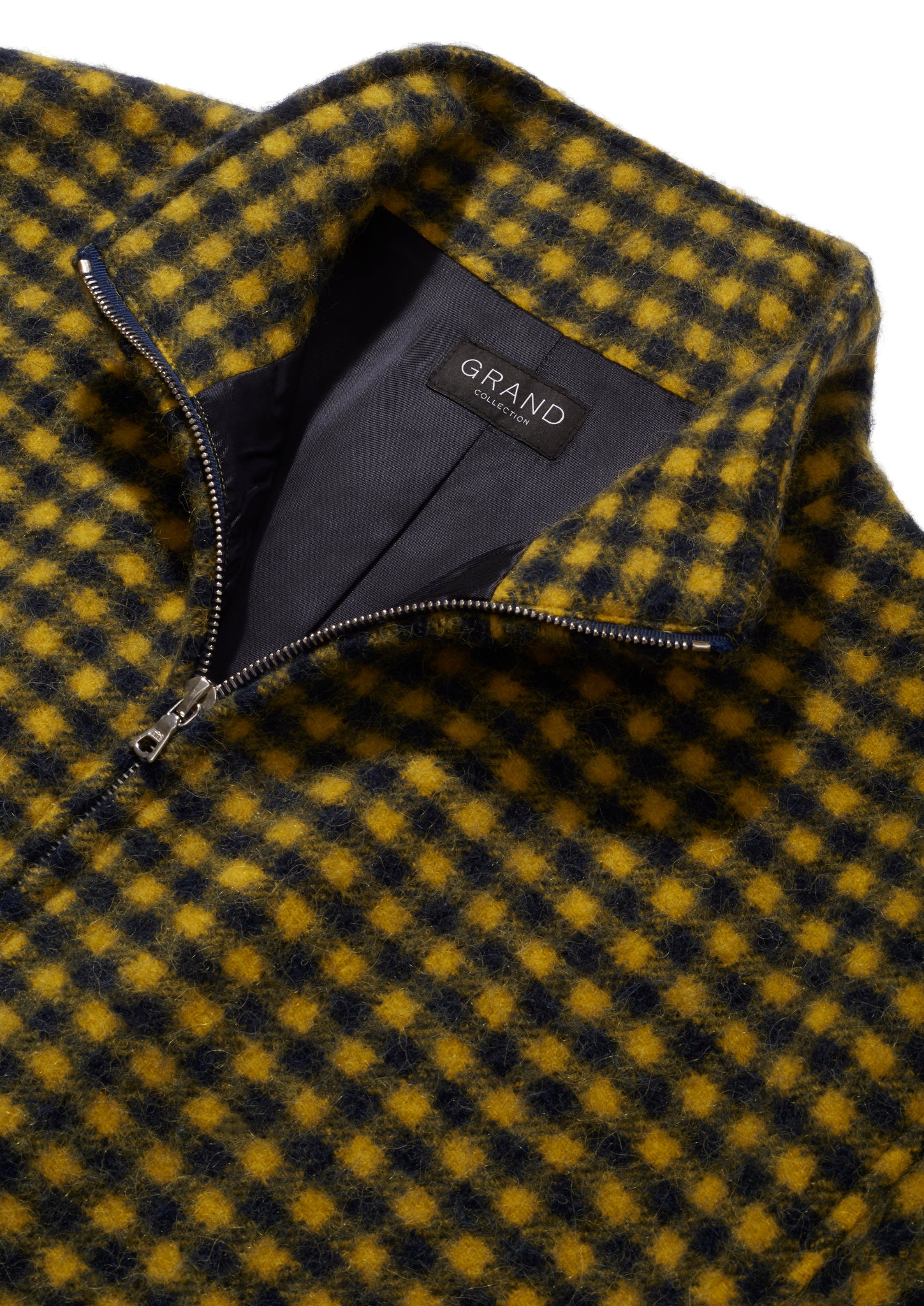 ITALIAN ALPACA WOOL TRACK JACKET