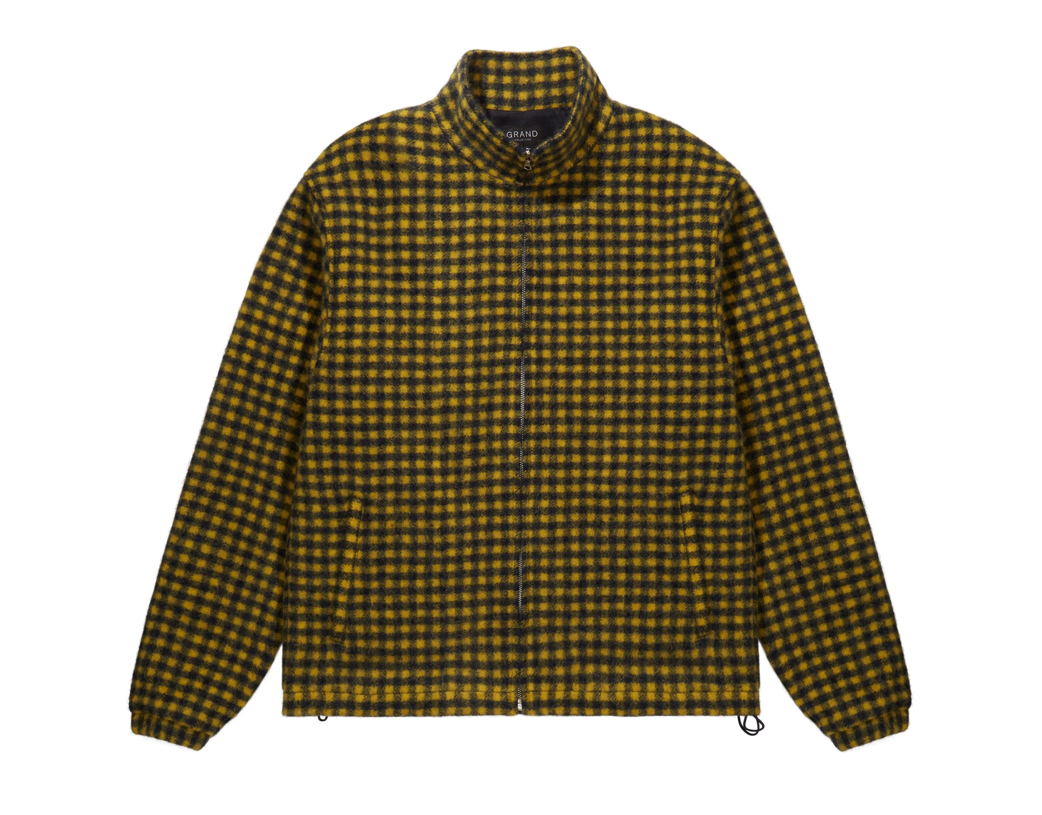 ITALIAN ALPACA WOOL TRACK JACKET