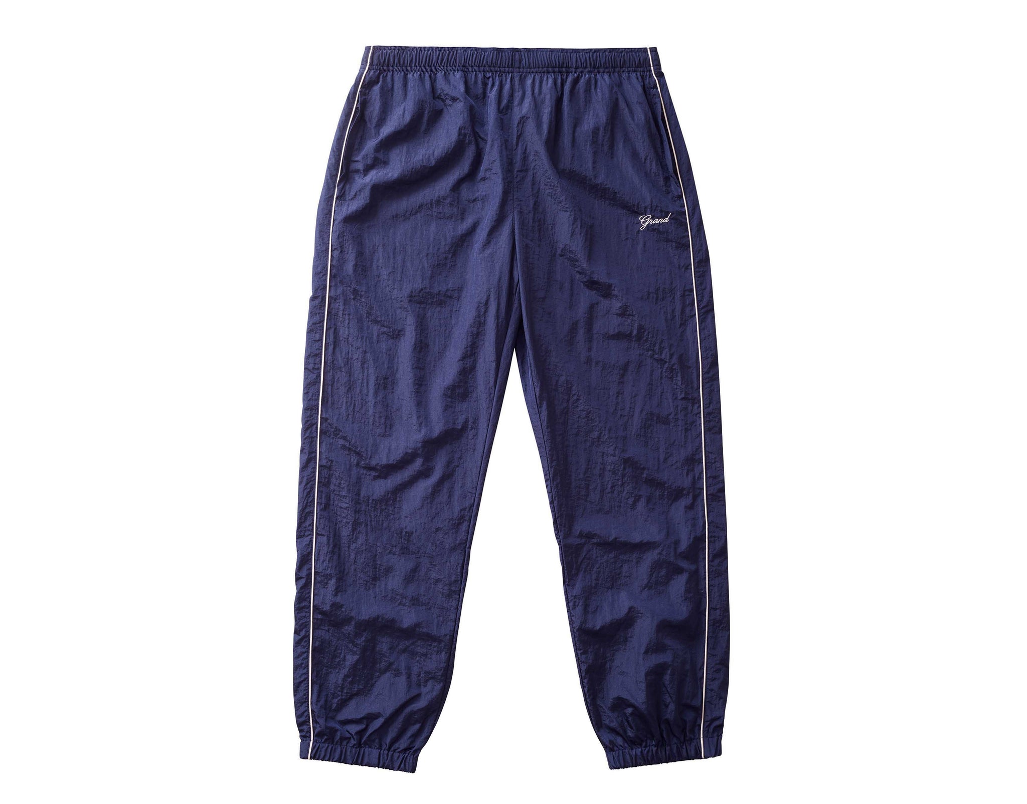 Nylon cuffed track pants on sale