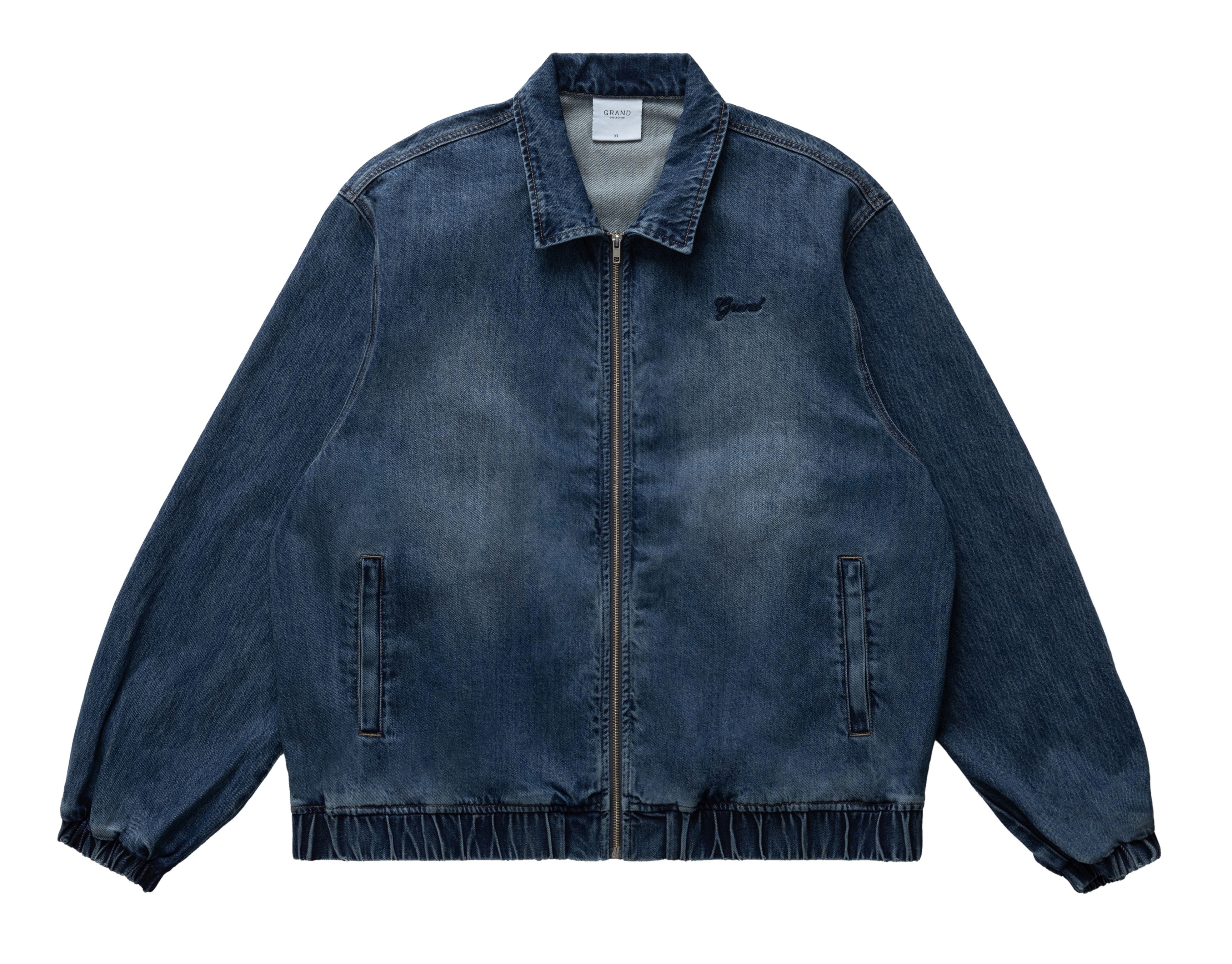 DENIM JACKET WASHED BLUE