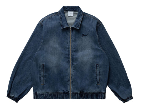 DENIM JACKET WASHED BLUE