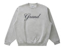 Embroidered Crewneck Ash Grey thumbnail image