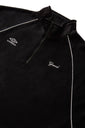 GRAND X UMBRO MICRO FLEECE QUARTER ZIP BLACK thumbnail image