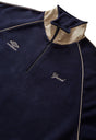 GRAND X UMBRO MICRO FLEECE QUARTER ZIP NAVY/CREAM thumbnail image