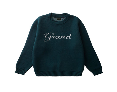 Italian Cashmere/Virgin Wool Sweater Forest