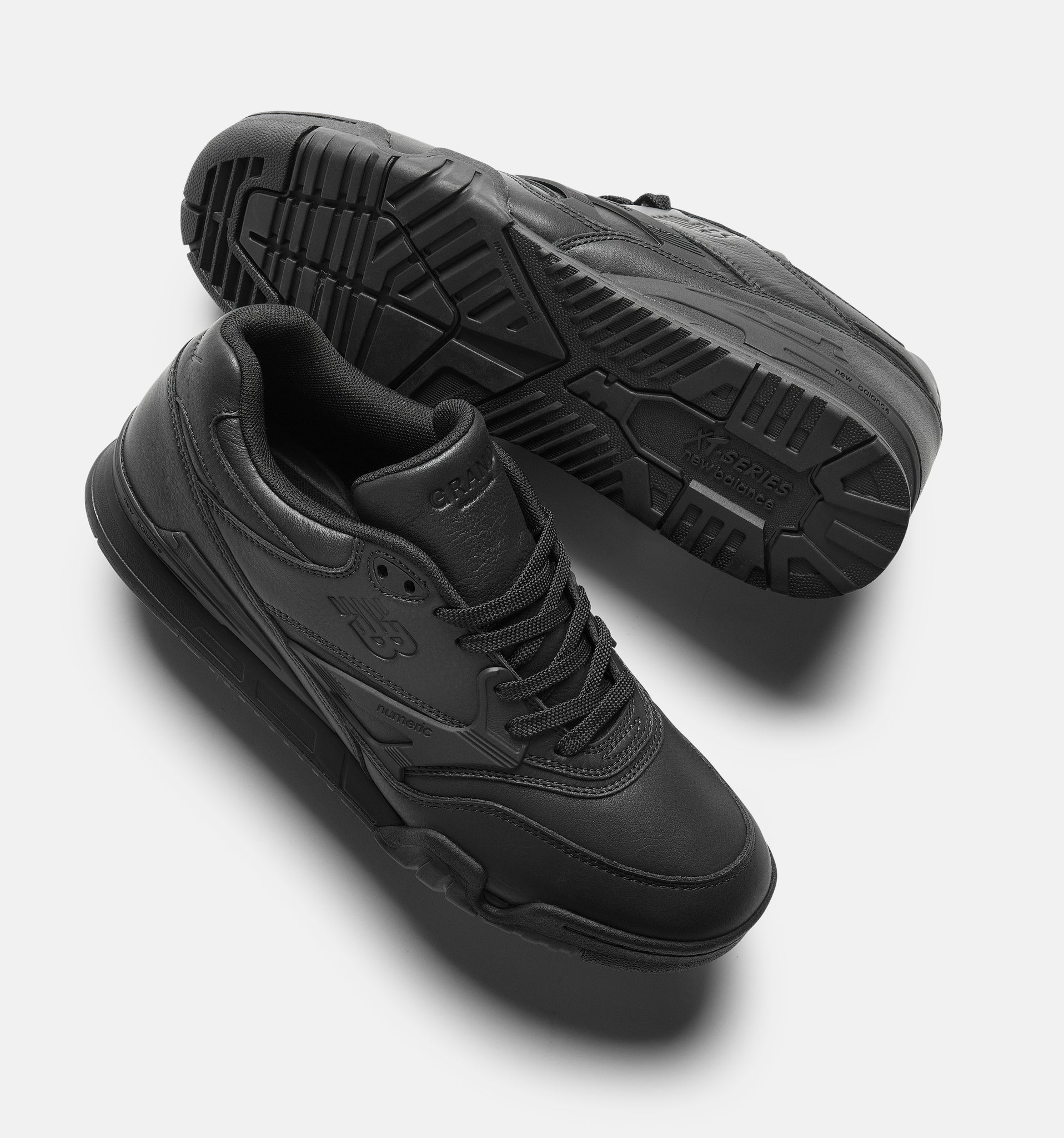Grand x New Balance 770 Black Leather