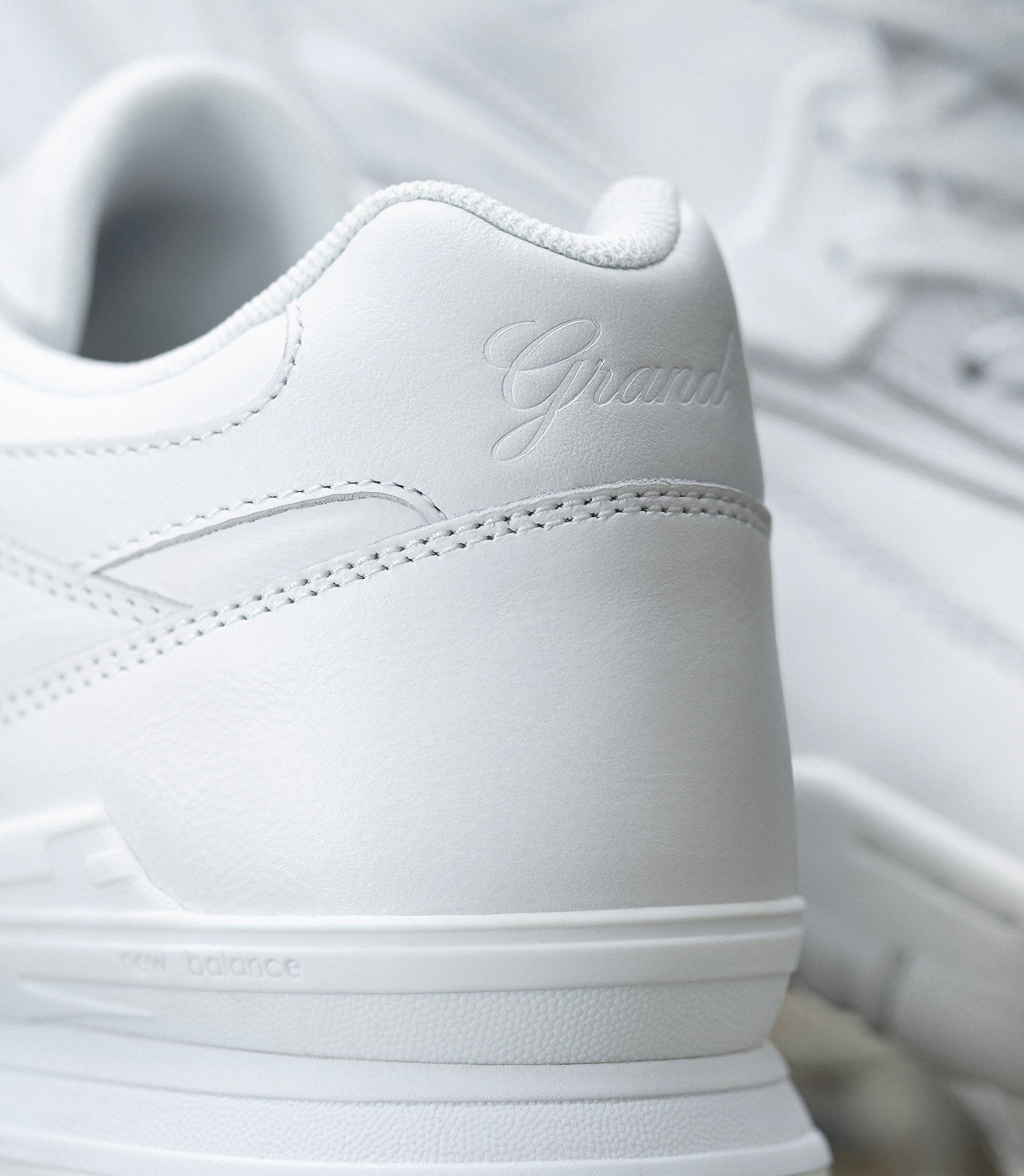 Grand x New Balance 770 White Leather