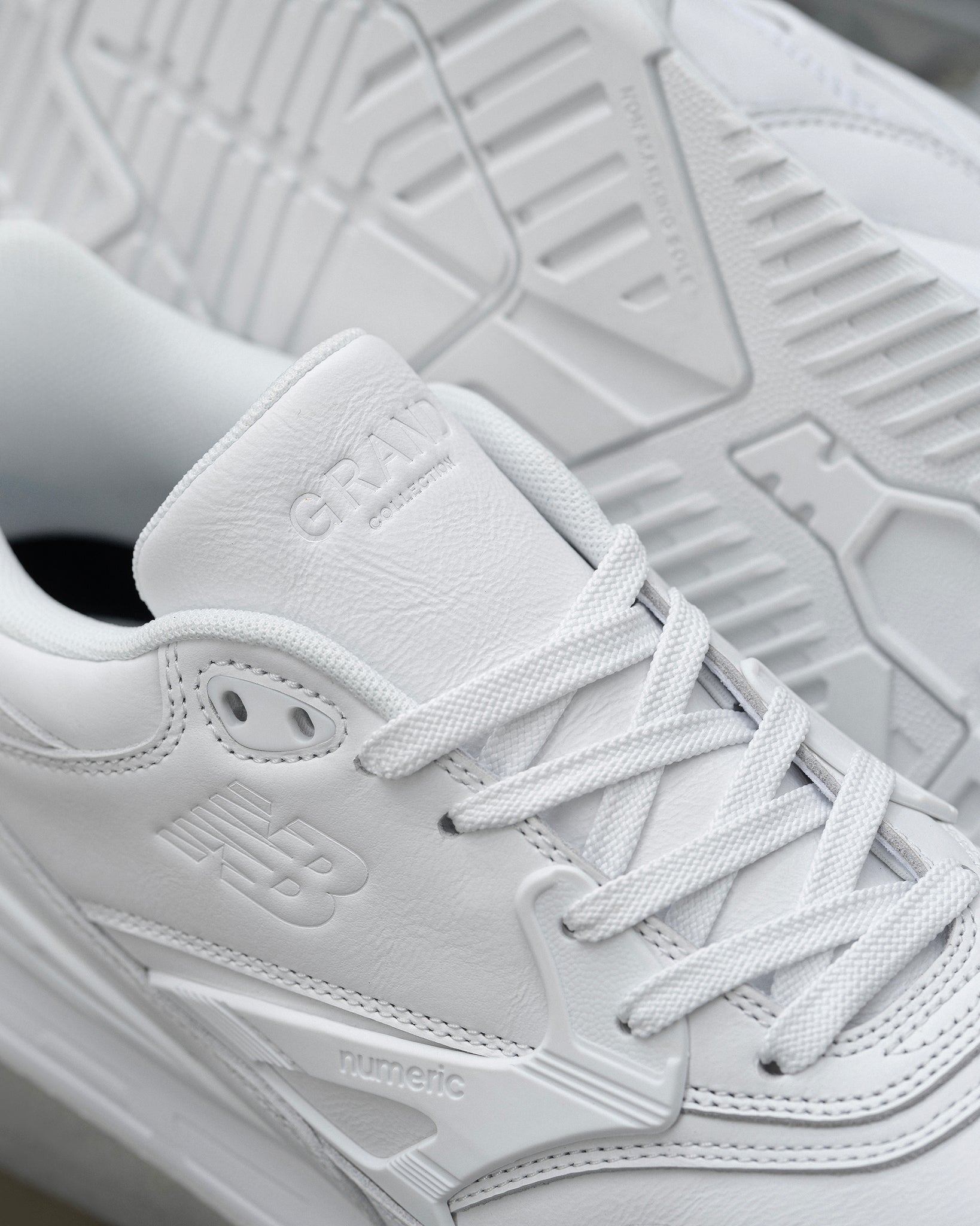 Grand x New Balance 770 White Leather