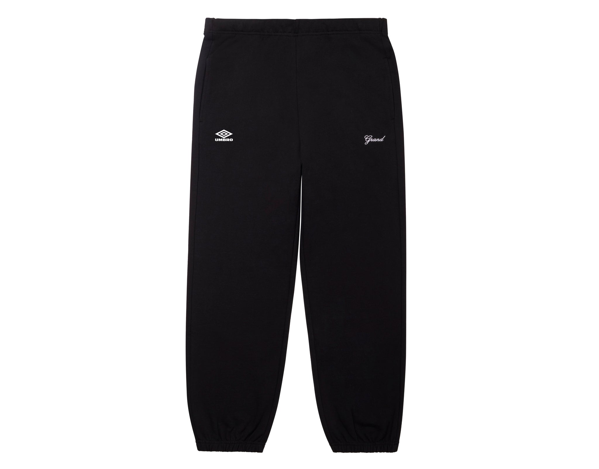 GRAND X UMBRO SWEAT PANT BLACK – Grand Collection