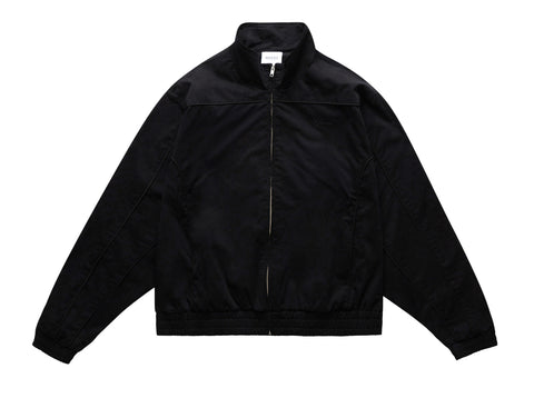 HARRINGTON JACKET PIPING BLACK