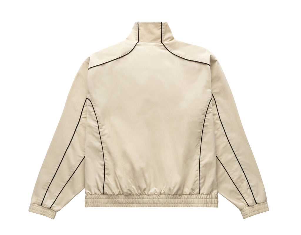 HARRINGTON JACKET WITH PIPING CREAM