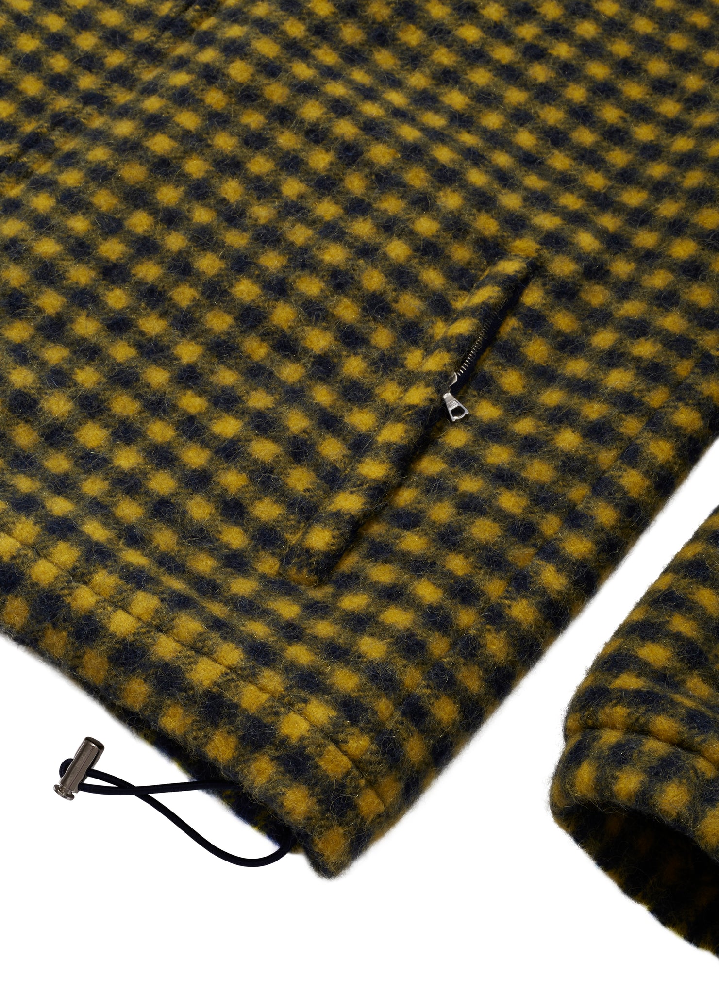 ITALIAN ALPACA WOOL TRACK JACKET