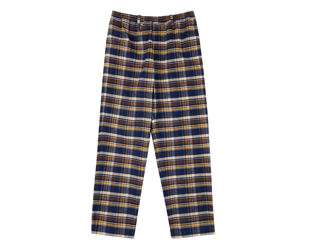JAPANESE COTTON PANT YELLOW/ESPRESSO