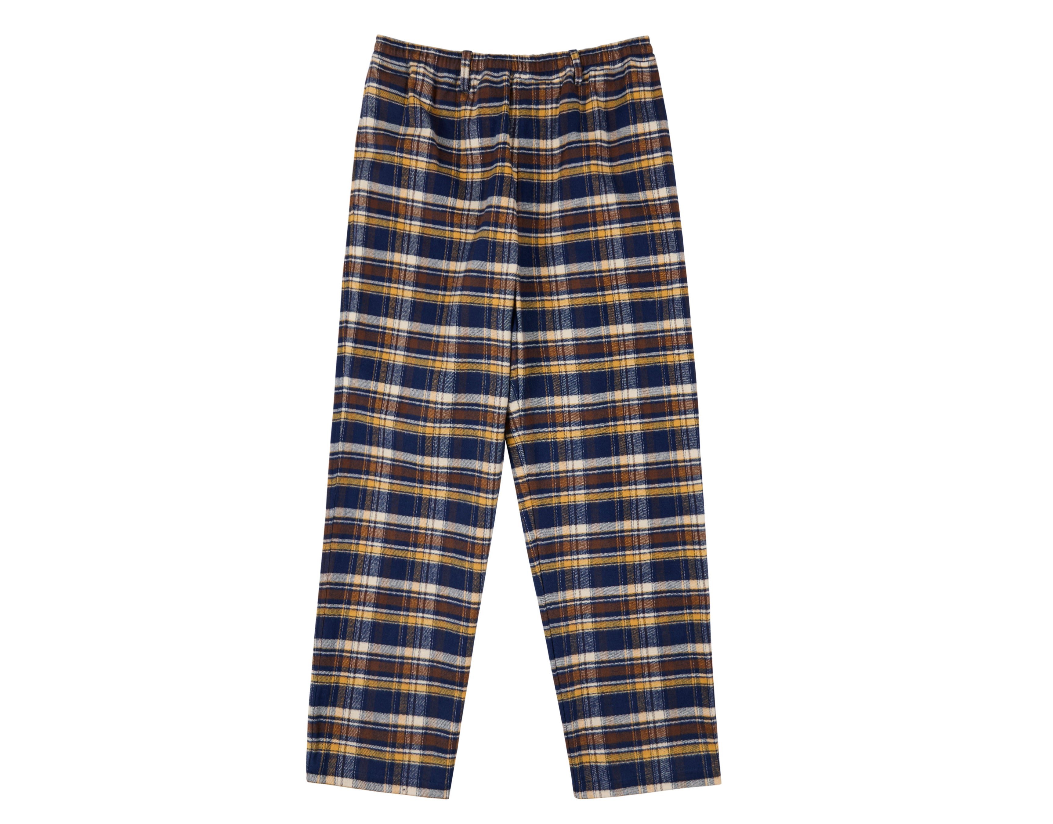 JAPANESE COTTON PANT YELLOW/ESPRESSO