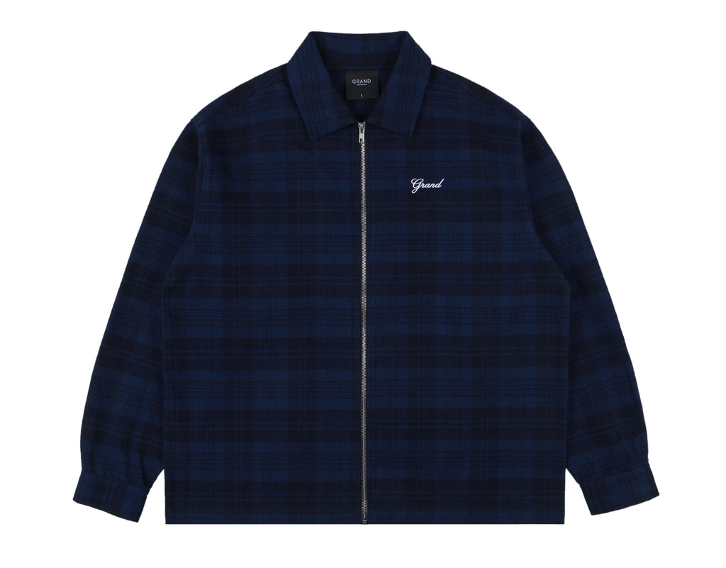 JAPANSE COTTON OVERSHIRT NAVY