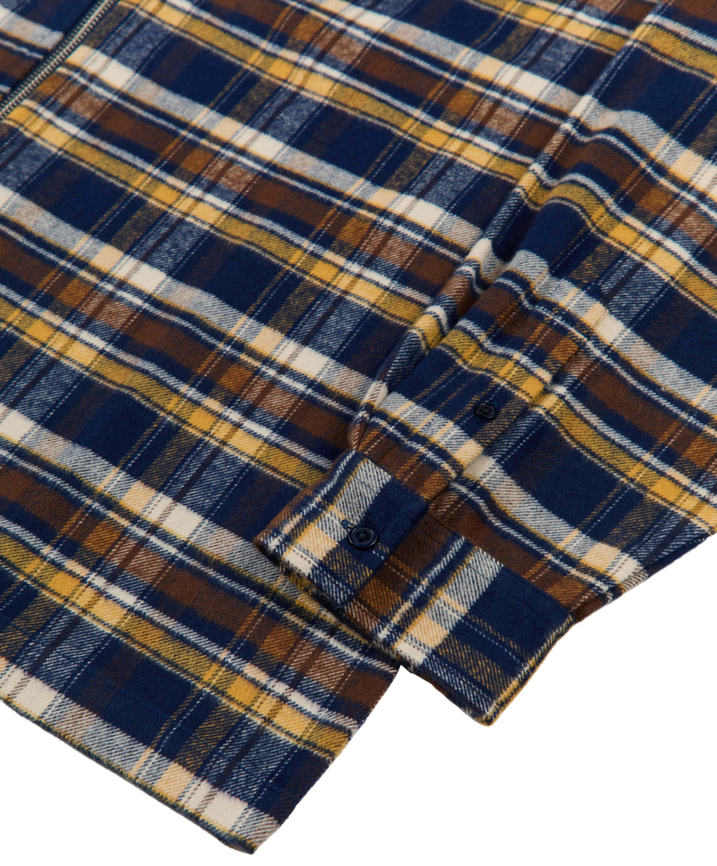 JAPANSE COTTON OVERSHIRT YELLOW/ESPRESSO