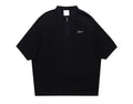 KNIT QUARTER ZIP BLACK
