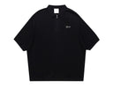 KNIT QUARTER ZIP BLACK thumbnail image