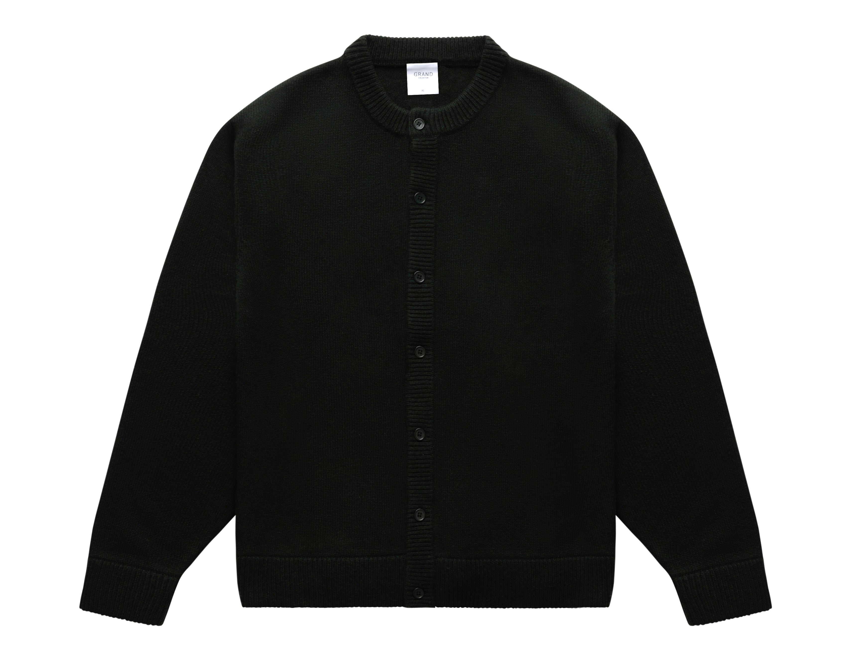WOOL BUTTON UP SWEATER