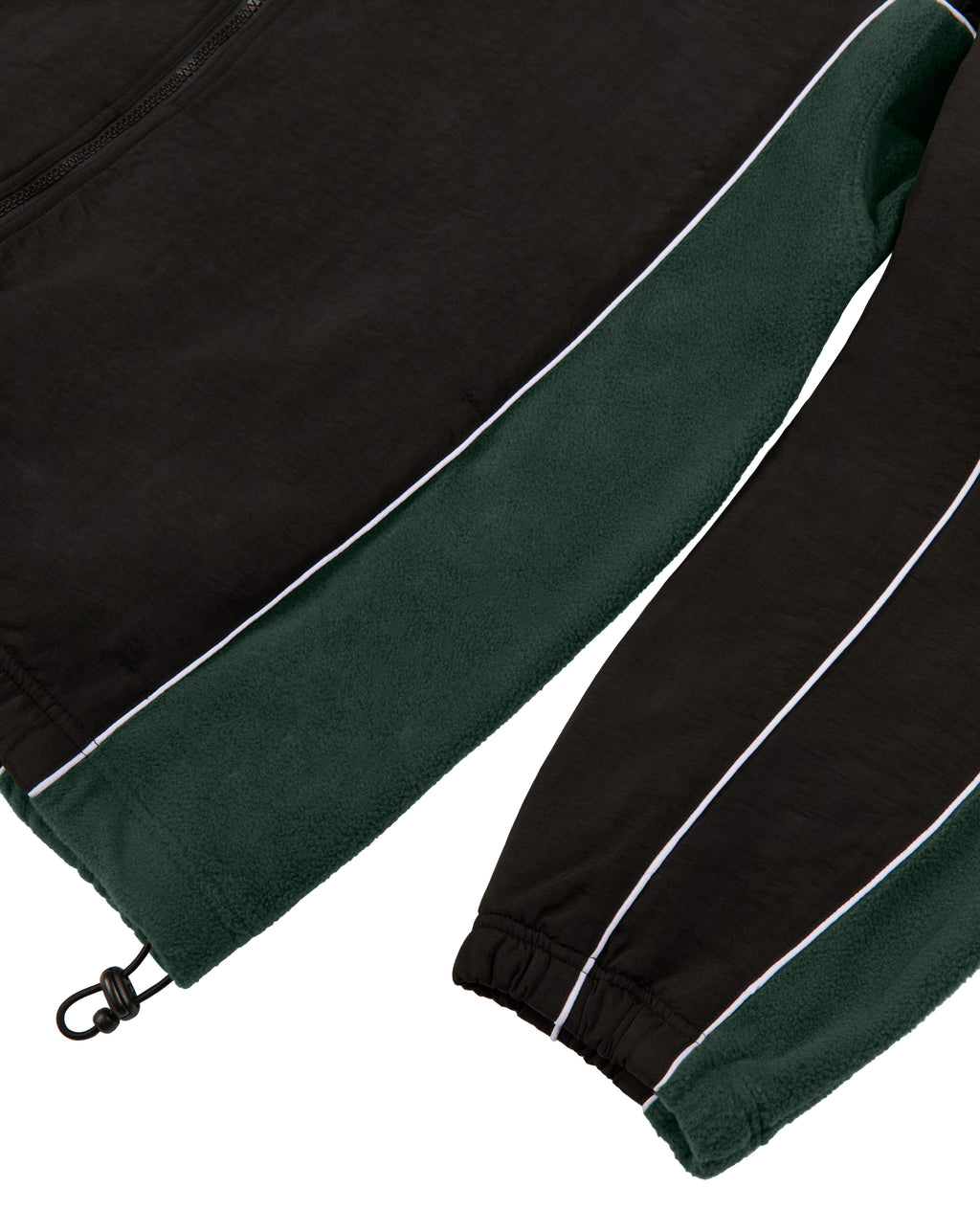 GRAND X NEW BALANCE POLAR FLEECE LINED NYLON JACKET