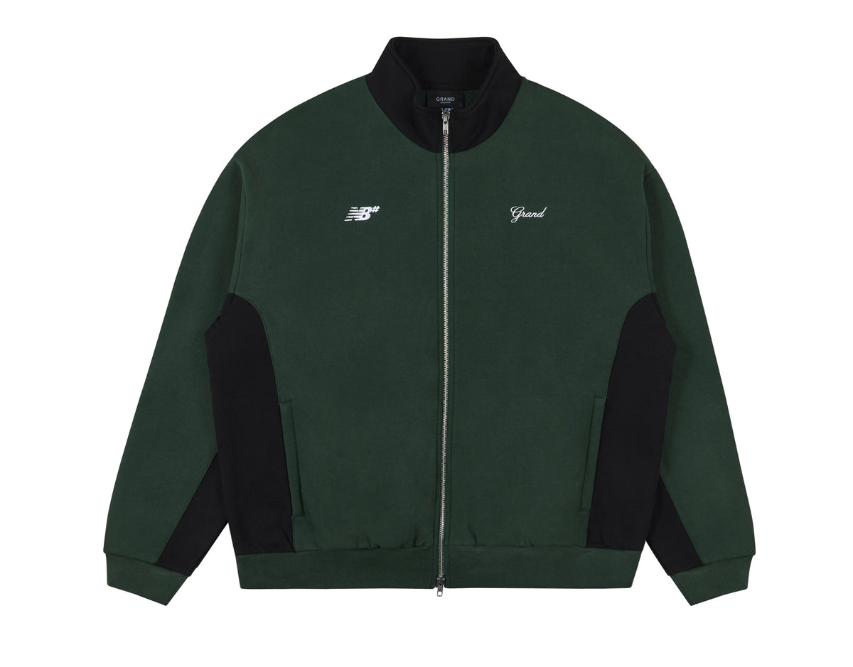 GRAND X NEW BALANCE ZIP UP SWEATSHIRT