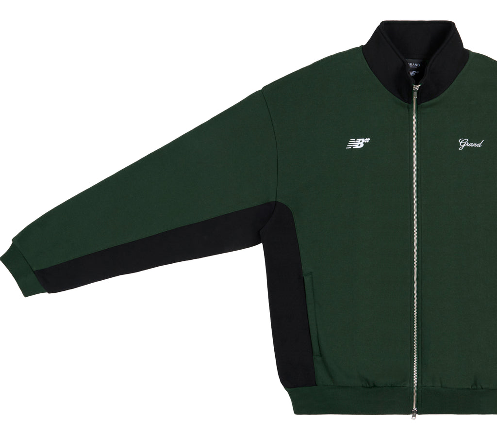 GRAND X NEW BALANCE ZIP UP SWEATSHIRT