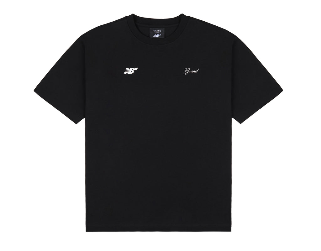 GRAND X NEW BALANCE TEE BLACK