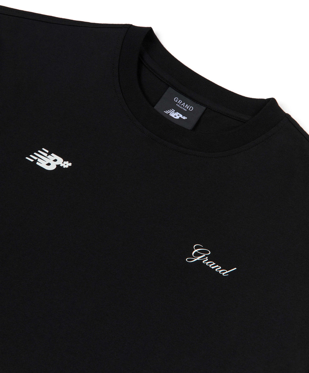 GRAND X NEW BALANCE TEE BLACK