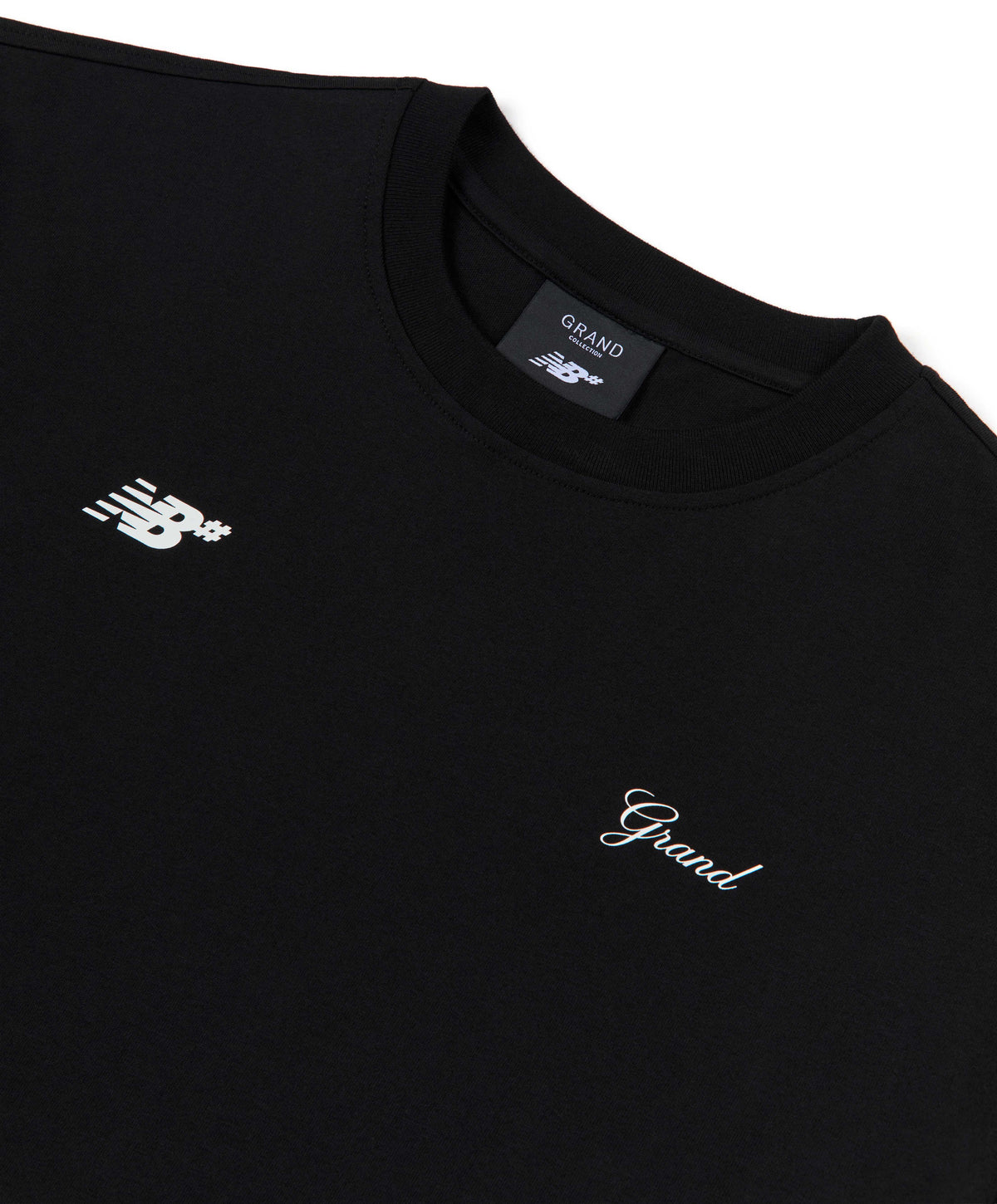 GRAND X NEW BALANCE TEE BLACK