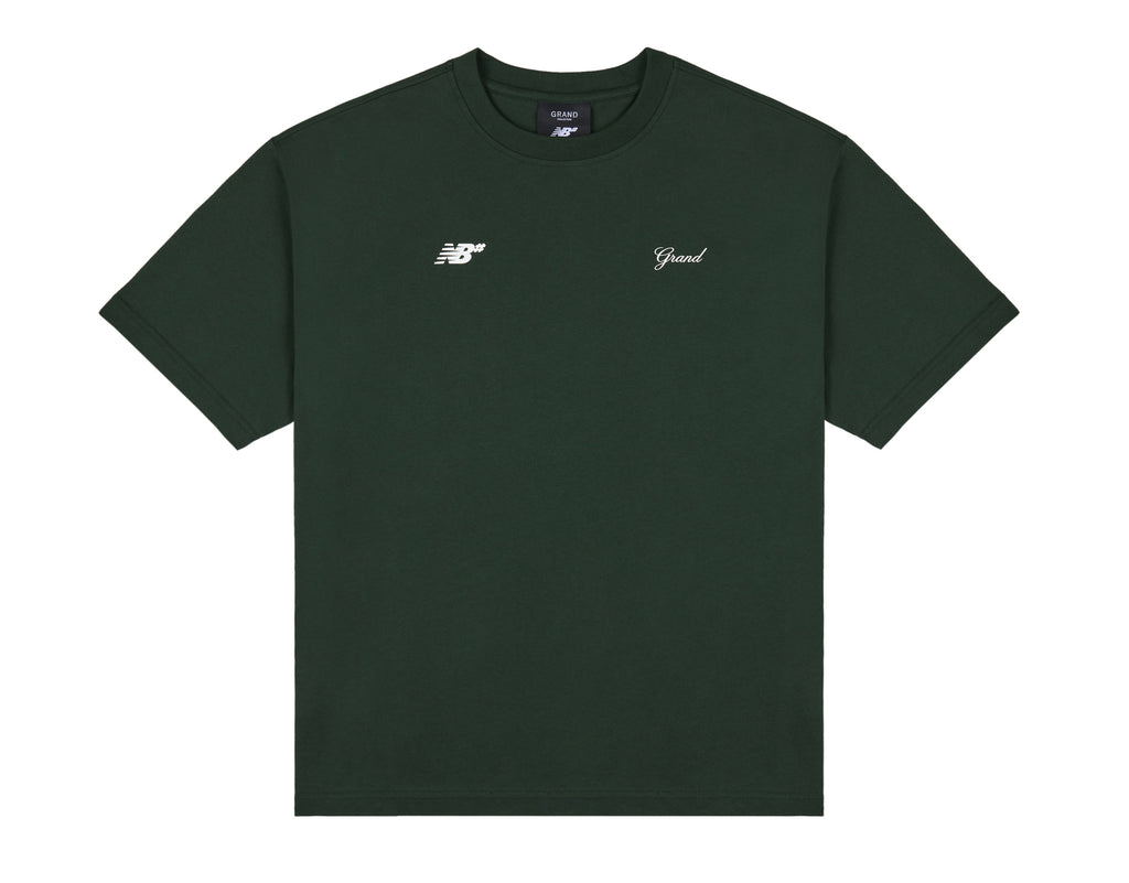 GRAND X NEW BALANCE TEE FOREST