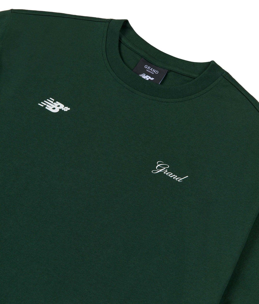GRAND X NEW BALANCE TEE FOREST