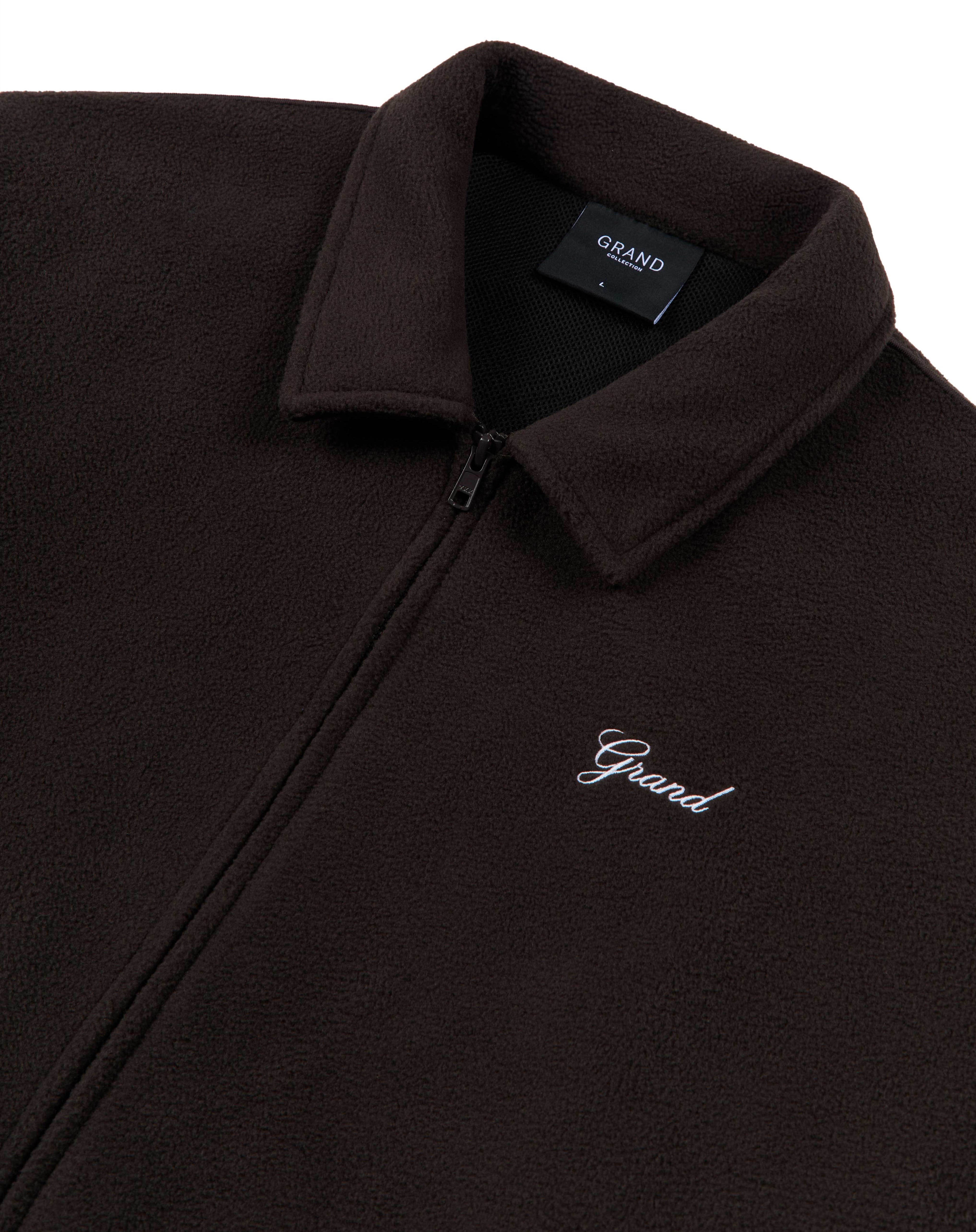 POLAR FLEECE JACKET ESPRESSO