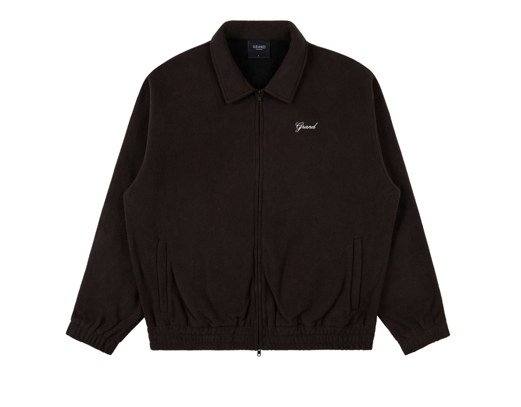 POLAR FLEECE JACKET ESPRESSO