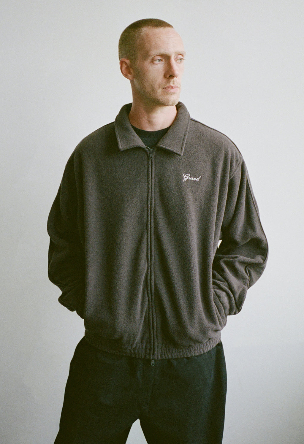 POLAR FLEECE JACKET ESPRESSO