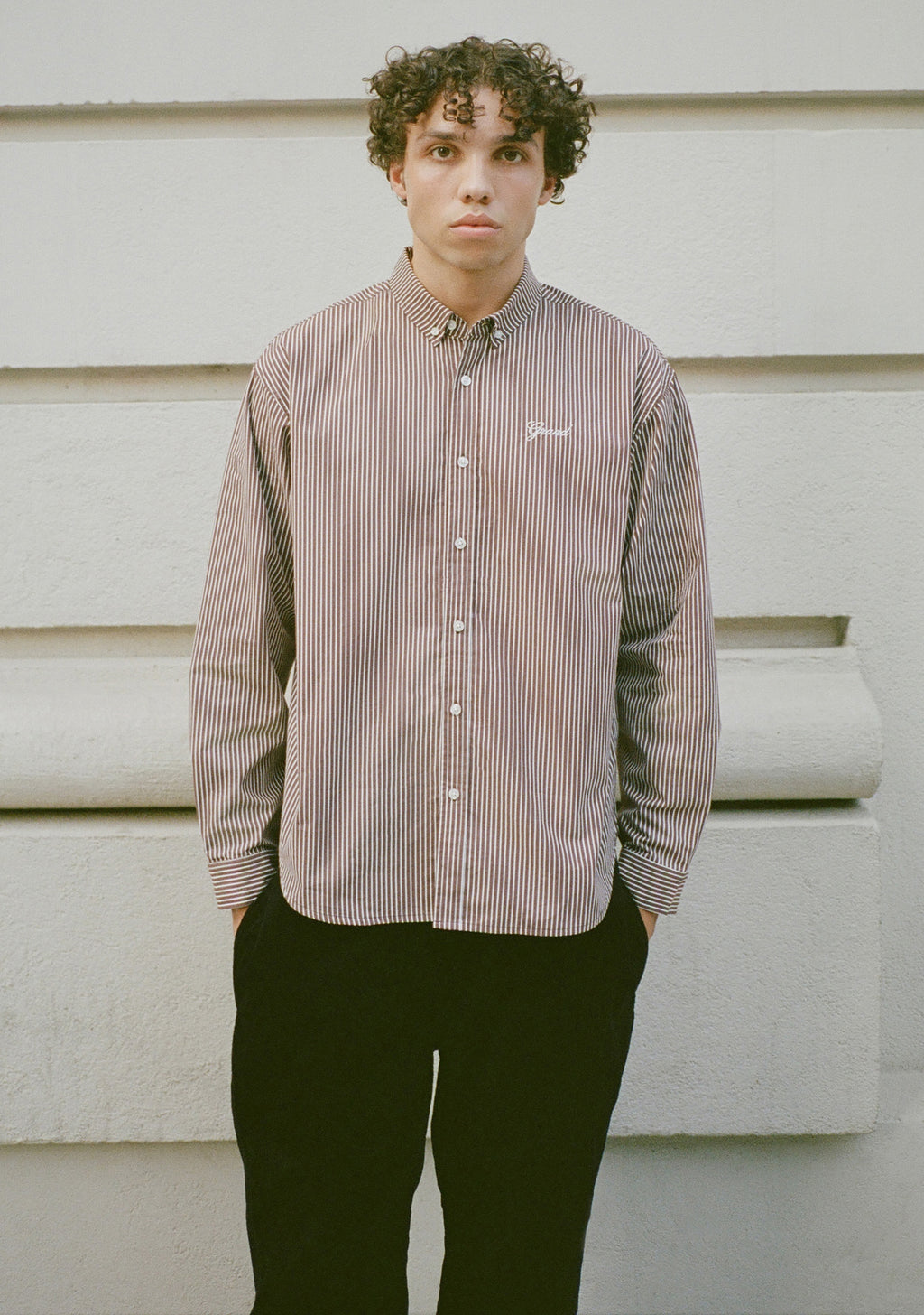BLAIR POPLIN SHIRT ESPRESSO
