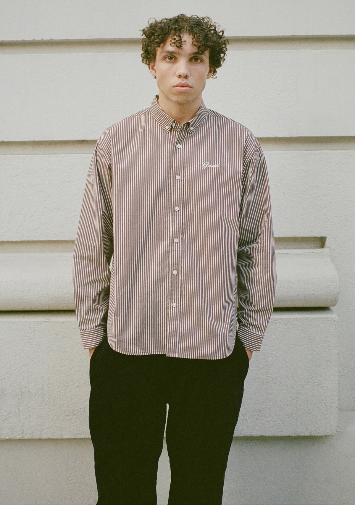 BLAIR POPLIN SHIRT ESPRESSO