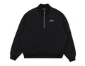 QUARTER ZIP JACKET BLACK