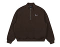 QUARTER ZIP JACKET ESPRESSO