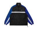 Quarter Zip Nylon Pullover Black/Royal thumbnail image