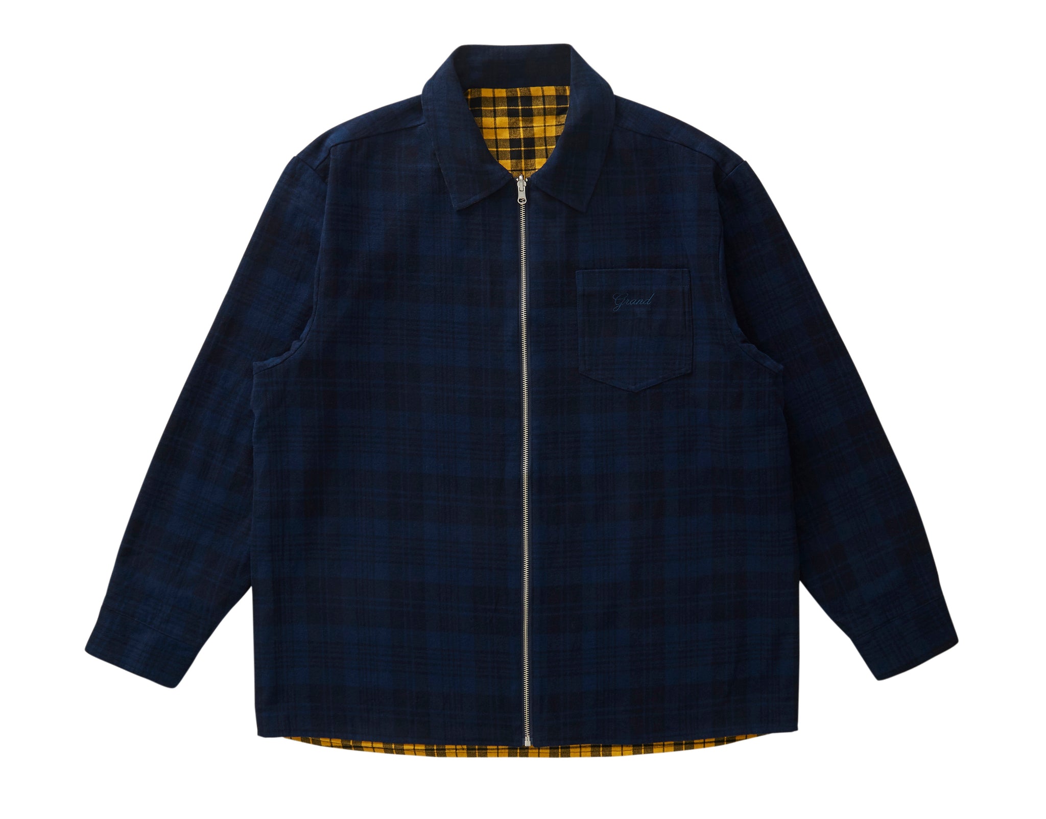 Reversible Flannel Overshirt