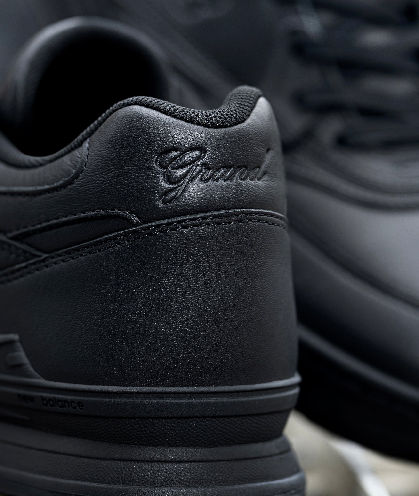 Grand x New Balance 770 Black Leather
